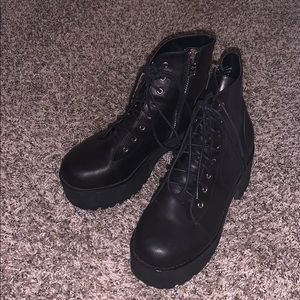 Dolls Kill Current Mood Platform Boots